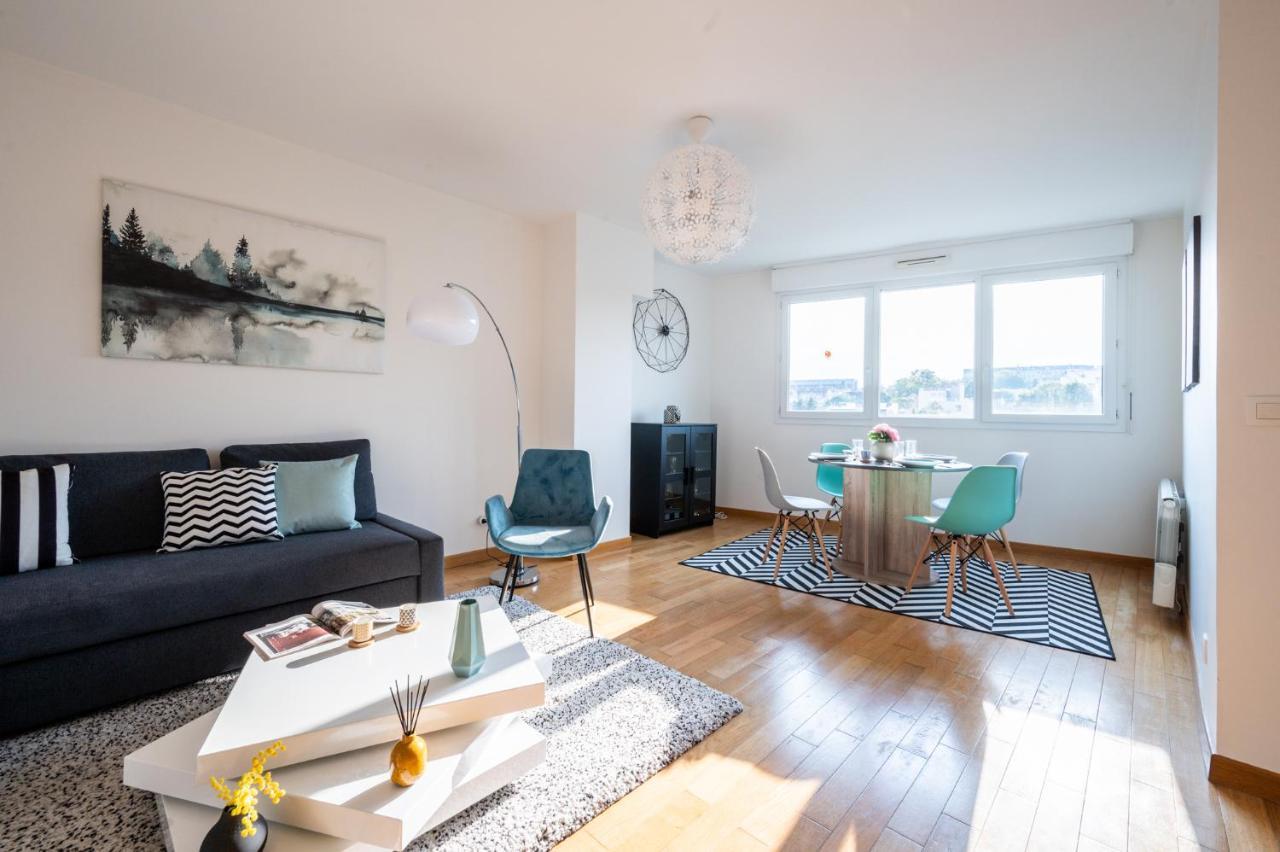 Immotovo - Suite Moderne - Paris 8 Min - Parking - Netflix Villejuif Exterior photo