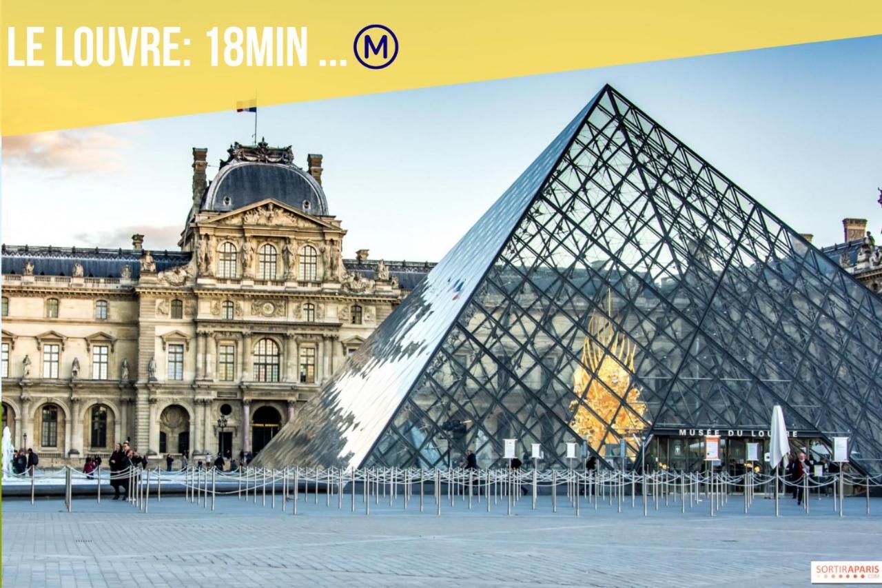 Immotovo - Suite Moderne - Paris 8 Min - Parking - Netflix Villejuif Exterior photo